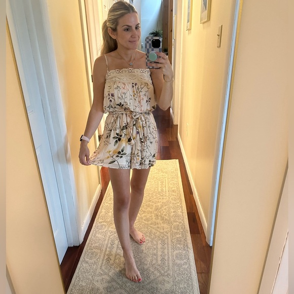 ⏳ 💠NWT OLIVACEOUS Peach Gelato Romper - Picture 3 of 4